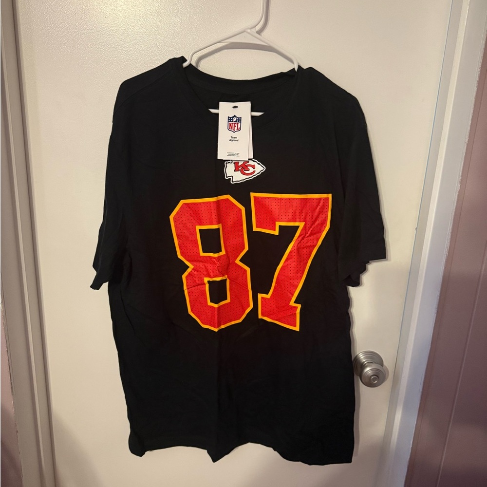 KC Nike Black T-Shirt Travis Kelce